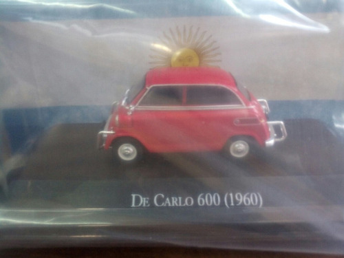 De Carlo 600 Diecast 1:43 Autos Inolvidables Argentina 1960