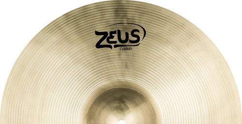 Prato Bateria Zeus Custom Ataque 19 Crash Zcc19 Bronze B20
