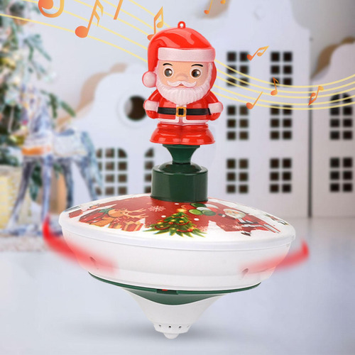 Peonza Giratoria Con Luz Led, Regalo De Navidad Para Niños,