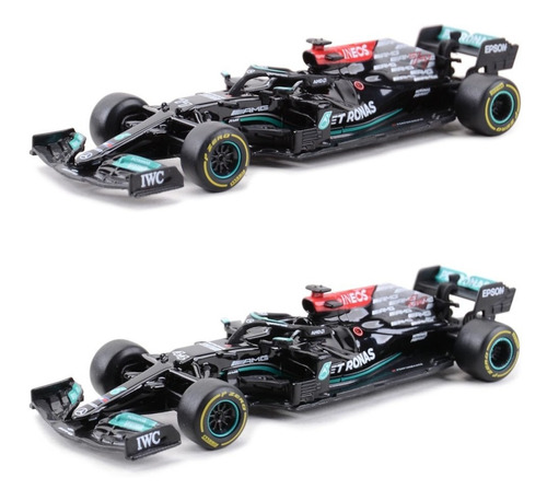 Combo 2 F1 Mercedes W12 Hamilton # 44 + Bottas  #77 1:43