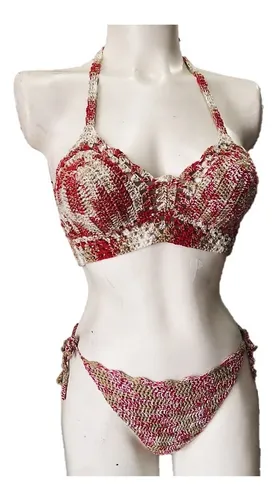 Trajes de baño bordados a mano clearance