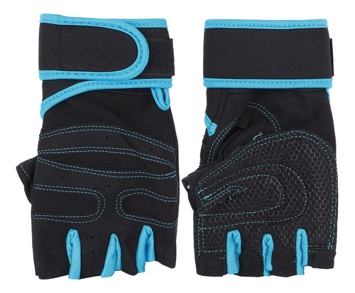 Guantes De Fitness Antideslizantes Con Protección De Medio D