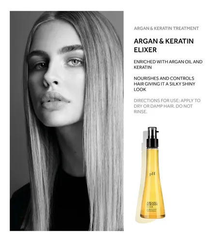 Set De Champú, Mascarilla Y Elixir De Argán Y Queratina Hair