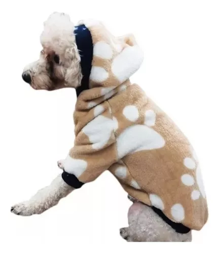 Abrigo Buzo Mascota Perro Gato Polar Soft Mediano 2024
