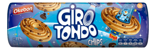 Alicorp Okebon Girotondo - Vainilla con chips de chocolate - 229 g - Unidad - 1