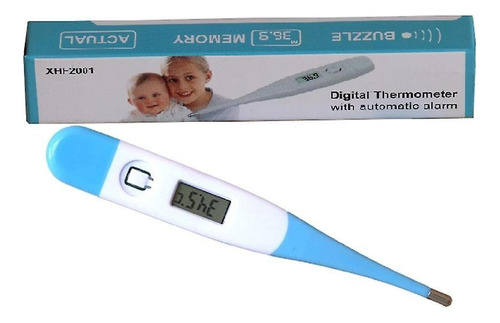 Termometro Oral Digital Lcd Flexible Para Niños Y Adultos