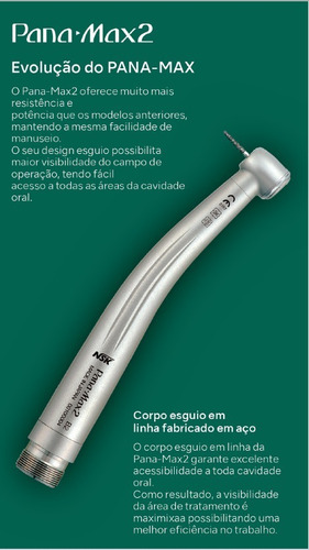 Alta Rotação Pana-max2 Nsk Push Botton