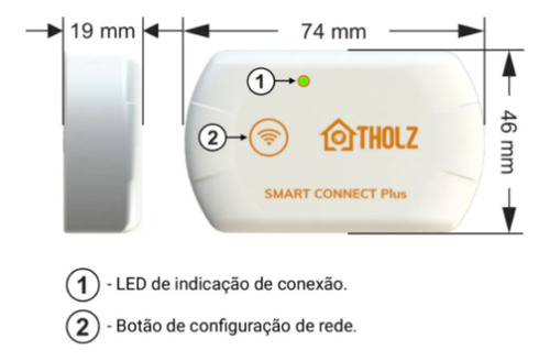 Smart Connect Plus Tholz Pdx1396 Wifi Automação Piscina 12vc