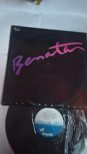 Pat Benatar Benatar Live From Earth Disco De Vinil Original 