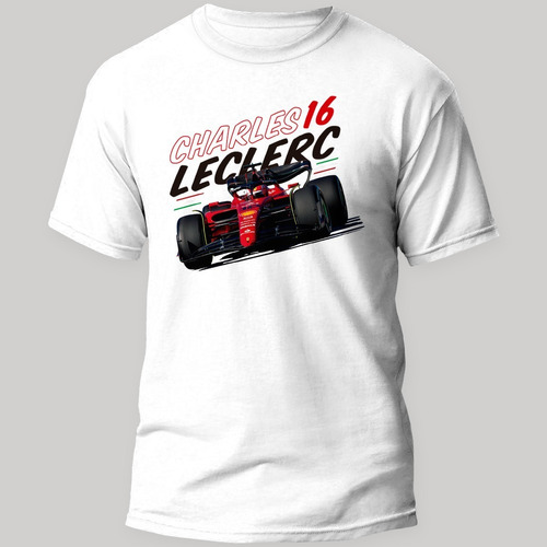 Playera Ferrari F1 Charles Leclerc #16 Formula 1