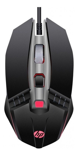 Mouse Gamer Preto Led Usb M270 7zz87aa Hp