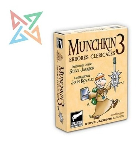 Munchkin 3: Errores Clericales/juego De Mesa/cartas