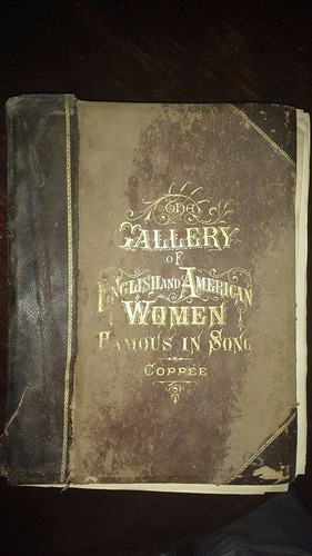 Libro Antiguo Gallery Of English And American Women Famous 