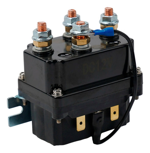 Solenoide Rele Para Guincho Elétrico 4 Pinos 250a 12v