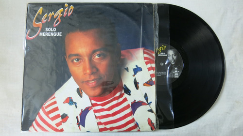 Vinyl Vinilo Lp Acetato Sergio Vargas Solo Merengue 
