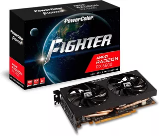 Tarjeta De Video Amd Powercolor Rx6600 8gb Fighter