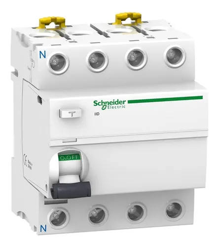 Interruptor Diferencial 4x40a 100ma Acti9- Schneider