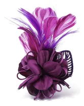 Comprar Diadema De Plumas De Los Años Mujer, Plumas, Flores, 2 En