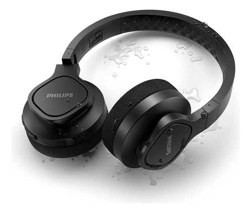 Auriculares Bluetooth Philips Taa4216 Vincha Negro Over Ear