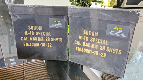 Imagem 1 de 5 de Box Lp Sodom M16 Deluxe 4lps Limitado Imp Frete Gratis
