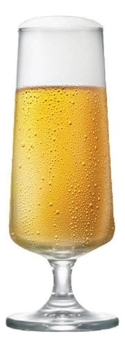 Taça Cerveja De Cristal Mini Leed 185ml Cor Incolor