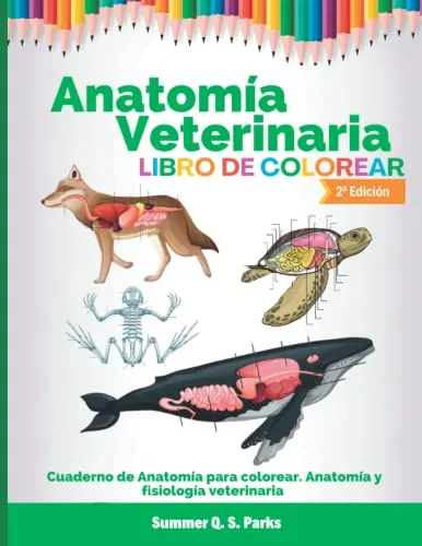comprar Anatomia Veterinaria. Libro De Colorear: Cuaderno De Anatomi
