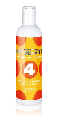 Bálsamo Biferdil Extra Suavidad Nº4 X 295 Ml