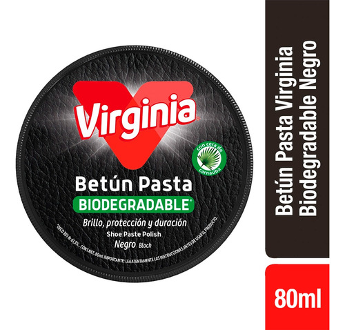 Betún Pasta Negro Virginia 80ml