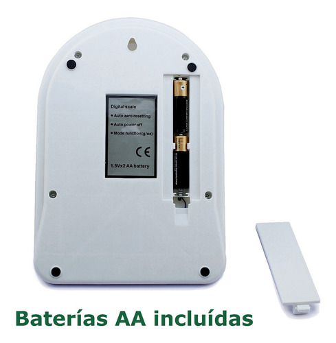 Bascula Digital Gramera De Cocina Pesa De 1 Gramo A 10 Kgs