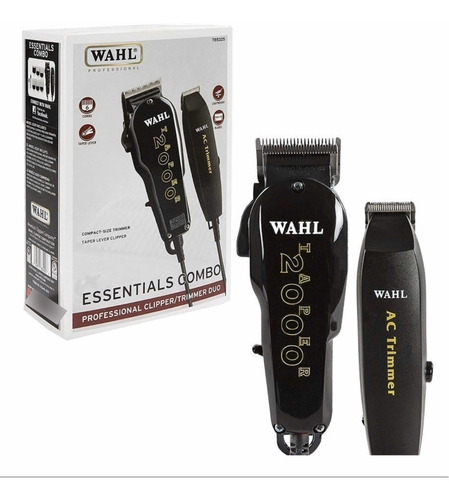 Promoción!!! Wahl Essentials Combo Taper 2000 Ac Trimmer