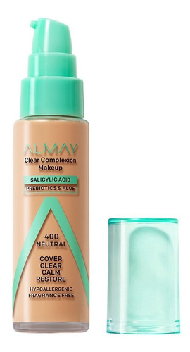 Base De Maquillaje  Almay Clear Complexion Tono: Neutral