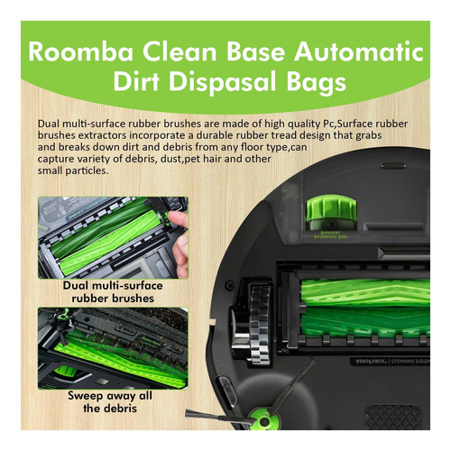 32 Piezas De Reemplazo De Pcs Para Irobot Roundba I3 I3+ I4