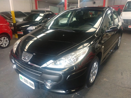 307 Sedan Feline 2.0 Flex 2007 Preto Completo Confira !
