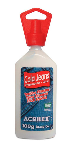 Cola Jeans Para Tecido 100g Acrilex