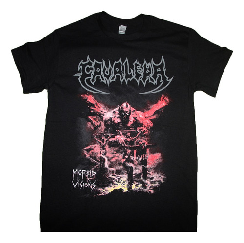 Gusanobass Playera Metal Rock Sepultura Cavalera Morbid Visi