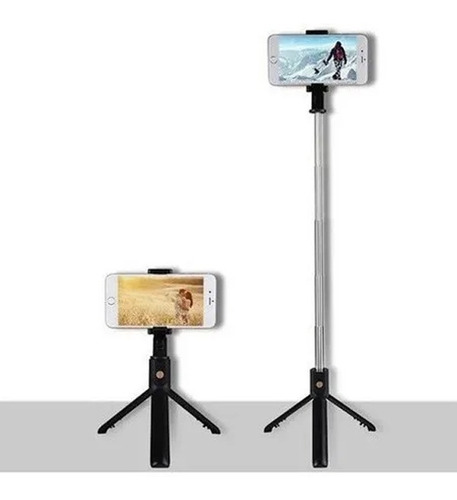 Imagen 3 de 9 de Baston Selfie Stick Tripie Control Celular Remoto Bluetooth