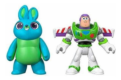 Toy Story Fisher-price Disney Pixar 4 Bunny Y Buzz Lighty