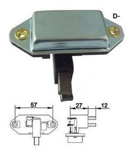 Regulador Voltagem Alternador Bosch Gm S10