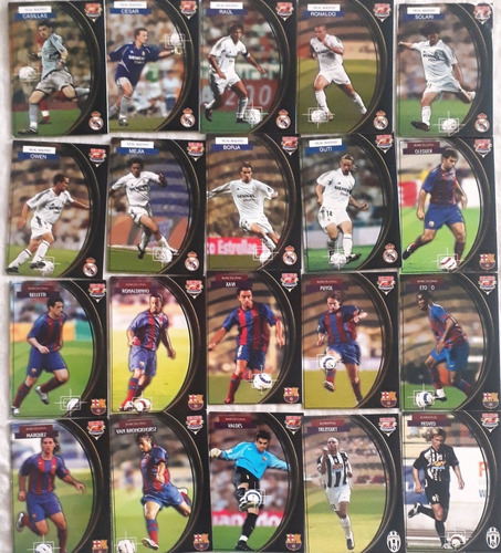 Bimbo Cards Coleccionables Tarjetas De Equipos De Fútbol