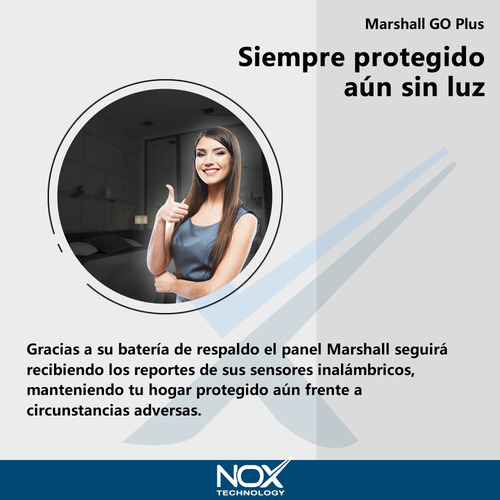 Alarma Para Casa Inalámbrica Marshall Go Plus Wifi Exterior