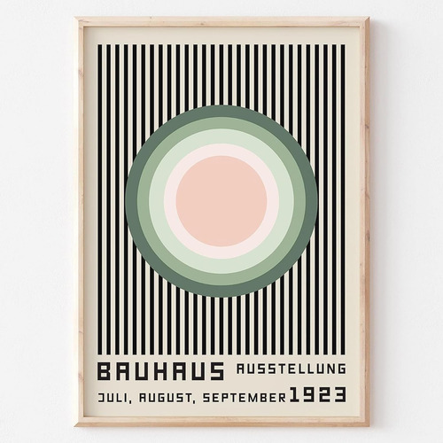 Bauhaus - Arte De Pared Moderno De Mediados De Siglo, Pintur