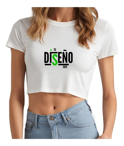 Remera Top Personalizada- Dtf, Serigrafía, Flex