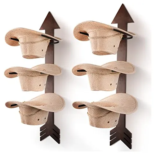 Perchero para sombreros de madera sale