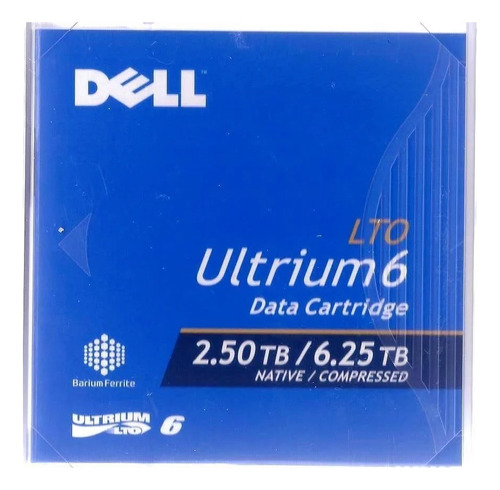 Cartucho Data Tape Dell Ultrium 6 Lto 2.50tb/6.25tb 03w22t