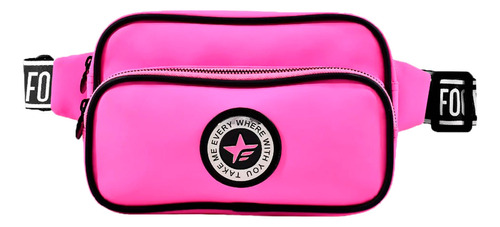 Riñonera Footy Lifestyle Niña Neoprene Rosa Ras