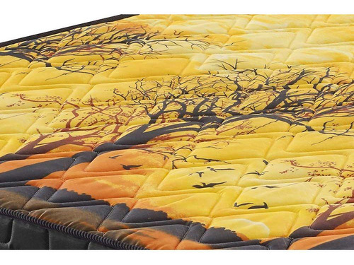 Colchão Viúva Espuma D28 / Ag 65 Pantanal Black 128x188x
