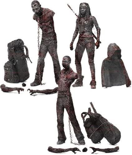 Mcfarlane Toys The Walking Dead Tv Series 3 bloody Blanco .