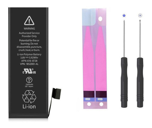 Bateria Compatível Para iPhone 5s 5c + Kit Com Chaves + Fita