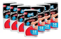 Comprar Kit 7 Papel Scott Pano Em Rolo Reutilizável Tecido Limpeza Cor Branco