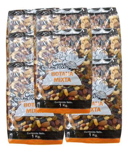 Surtido Botana Mixta 4kg Semillas Y Frutos Secos
